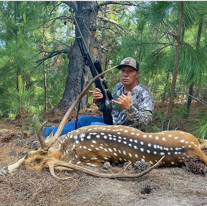 axis deer hunt molokai